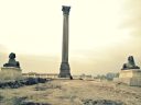 Parque Arqueológico y Columna de Pompeyo