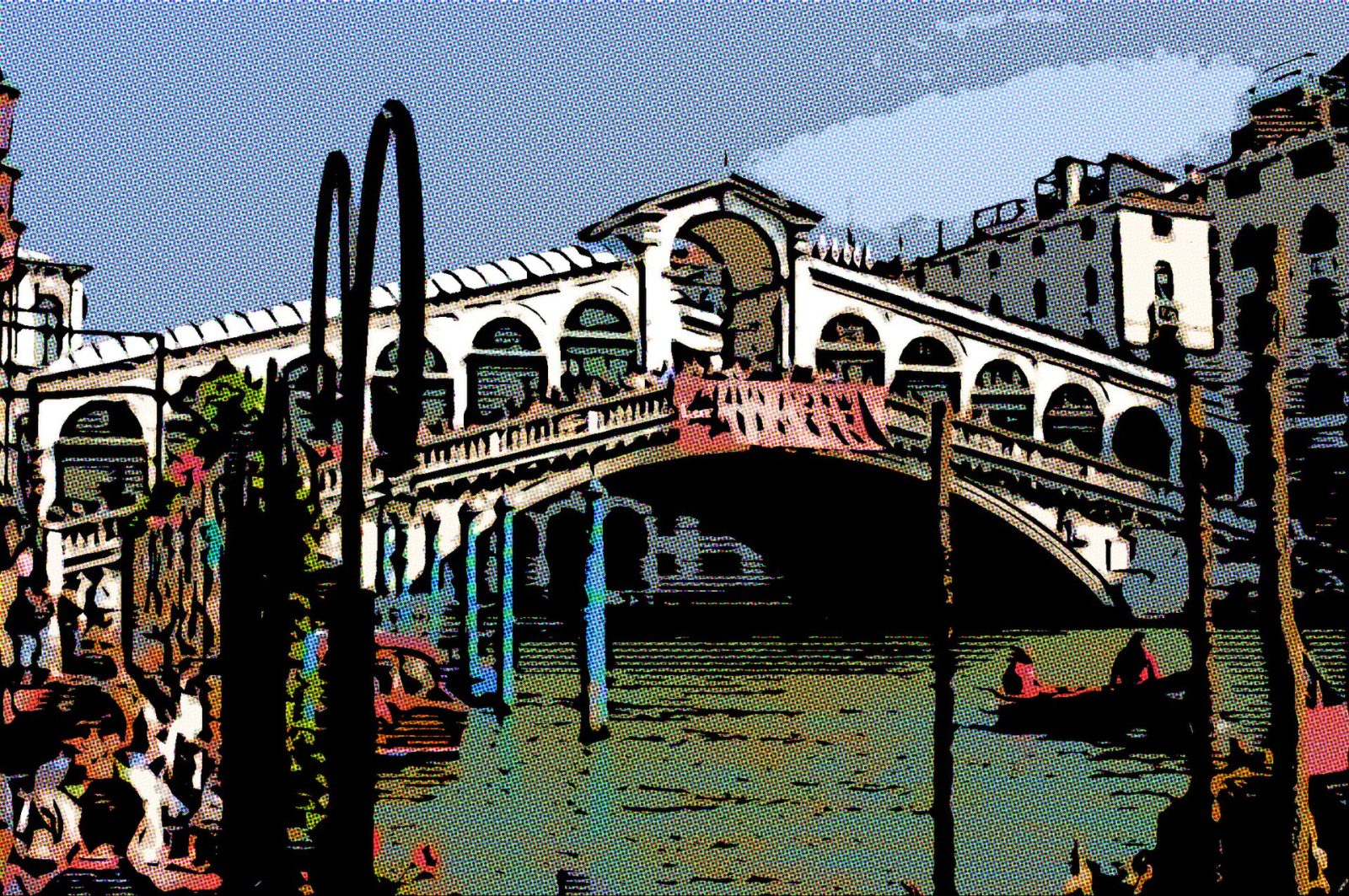 Grand Canal et pont du Rialto