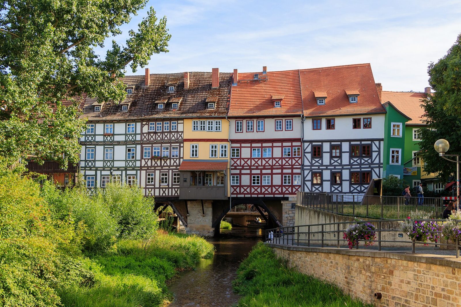 Krämerbrücke and Its Medieval Merchants’ Houses
