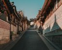 Stairway Alley to Bukchon Hanok Village