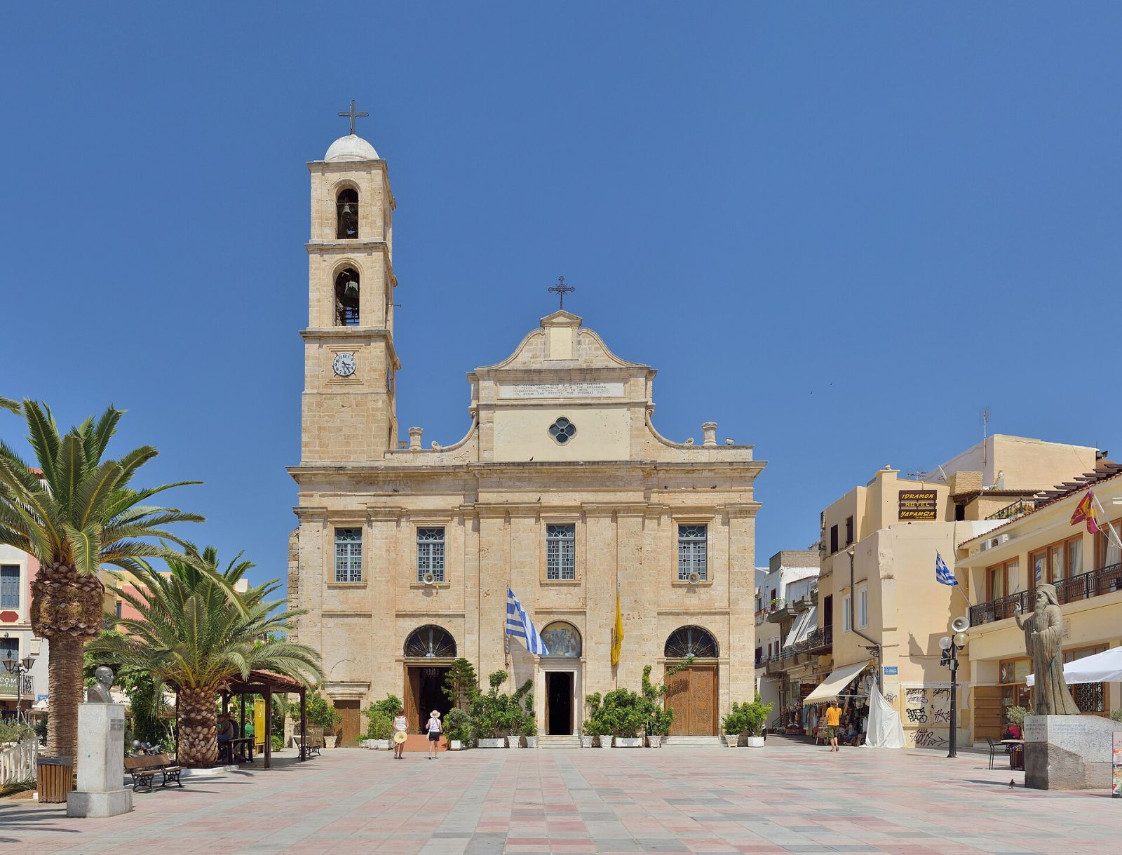 Los barrios judío y cristiano de La Canea
