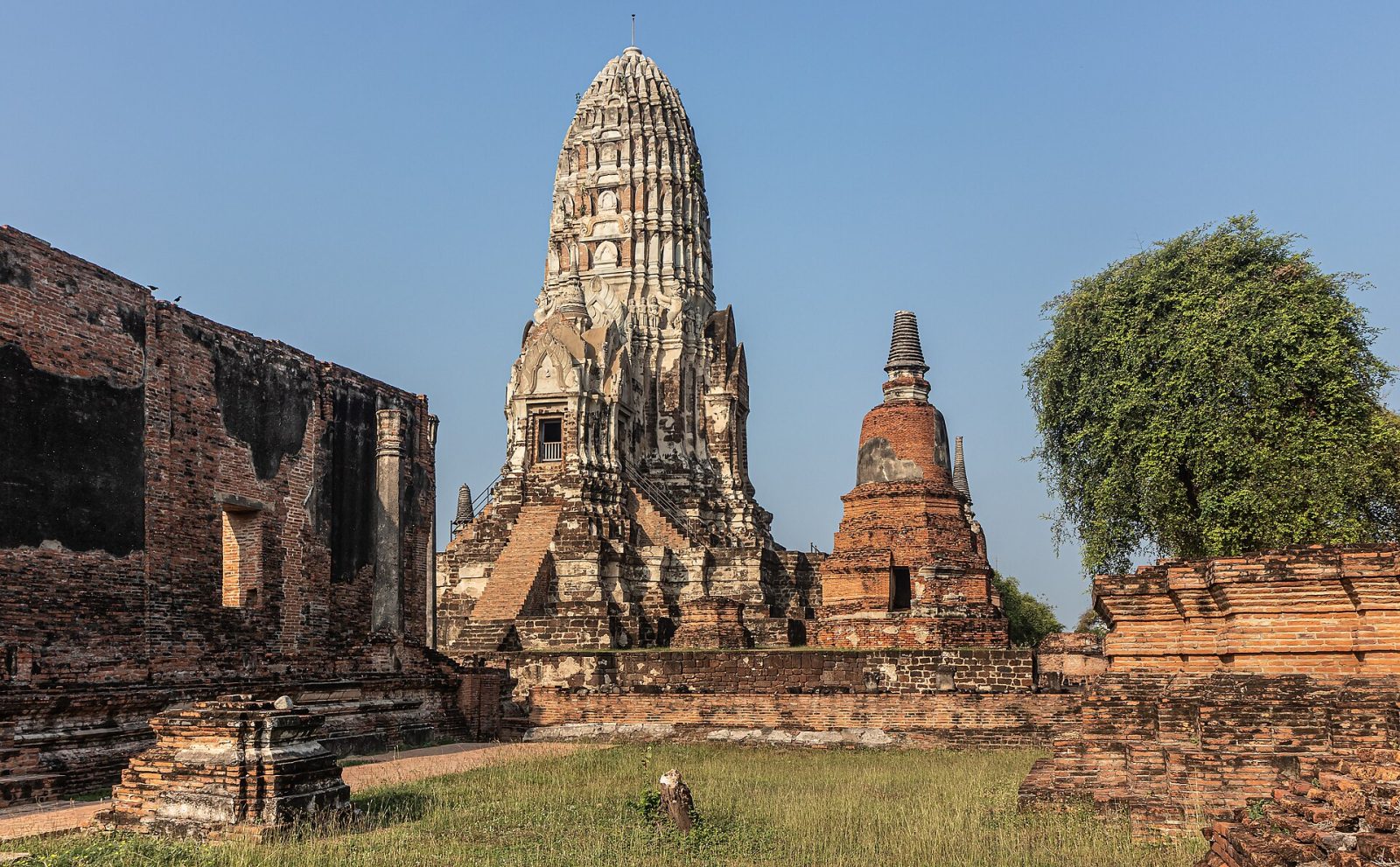 Promenade sur l’île du Chao Phraya à Ayutthaya